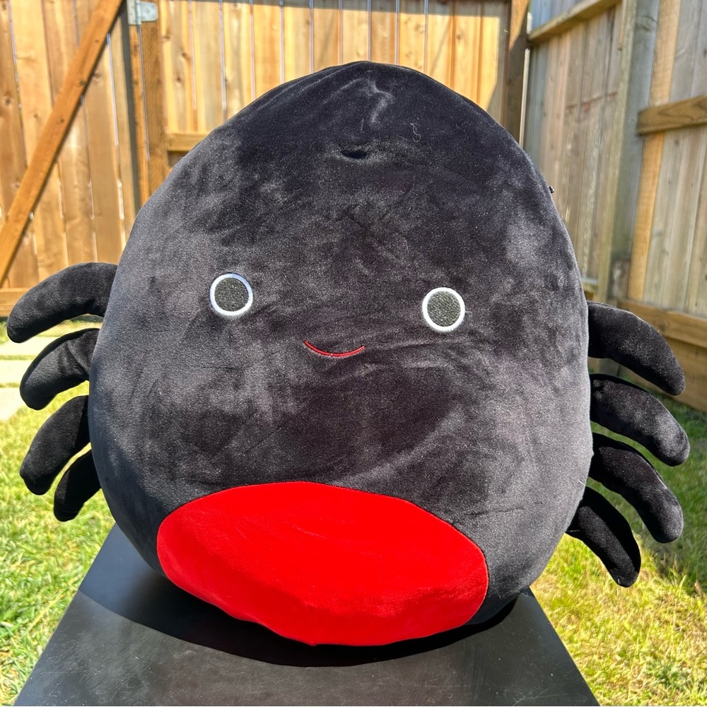 Squishmallows Official Kellytoy Halloween 16 Inch, Bella Spider